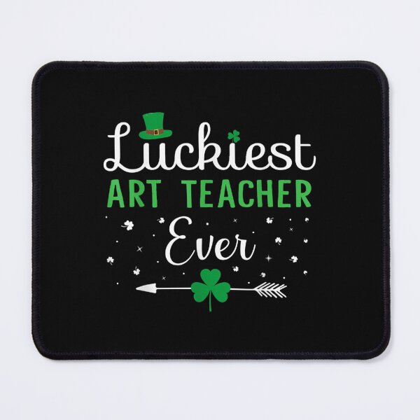Item preview, Luckiest Art Teacher Ever Happy St Patricks Day Matching  designed and sold by bessiey23.
