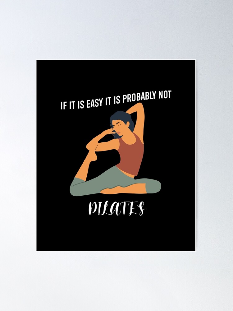 Pilates Workout Chart Posters Yoga Room Pilates Workout Wall Art Gift  Bodybuilding Guide Canvas Painting Fitness Gym Inspirational Pictures  Decor（No