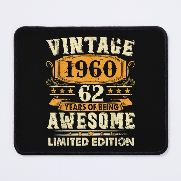 Item preview, 62 Year Old Gifts Vintage 1960 Limited Edition 62nd Birthday designed and sold by bessiey23.