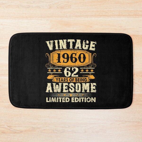 Item preview, 62 Year Old Gifts Vintage 1960 Limited Edition 62nd Birthday  designed and sold by bessiey23.