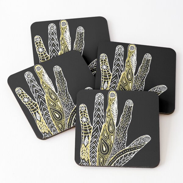 Item preview, Zentangle Hand designed and sold by Annas-art98.
