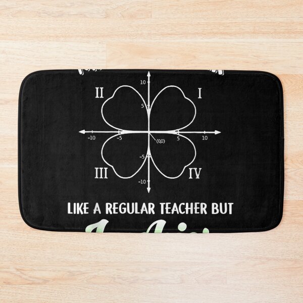 Item preview, Math Teacher Like A Regular Teacher But Luckier Patricks Day  designed and sold by cysandy.
