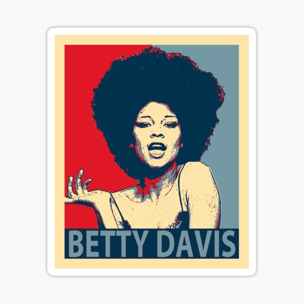 Betty Davis Sticker For Sale By Nateriley Redbubble