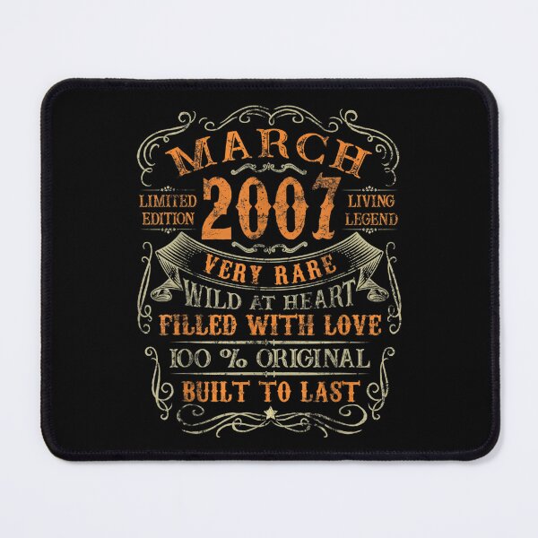 Item preview, March Vintage 2007 Limited 15 Years Old 15th Birthday  designed and sold by bessiey23.
