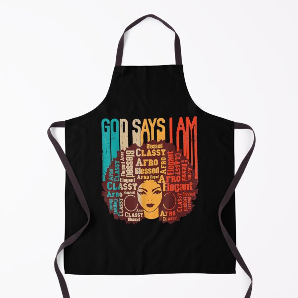 Item preview, Black Girl God Says I Am Black Melanin History Month Pride  designed and sold by cysandy.