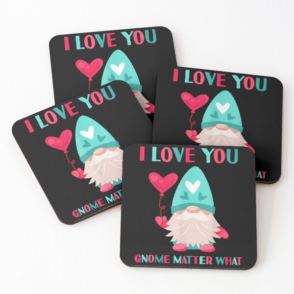 Item preview, I Love You Gnome Matter What Funny Gnomes Pun Valentines Day  designed and sold by jennifera11.