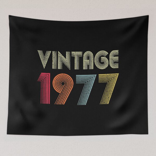 Item preview, Vintage 1977 45th Birthday Gift Men Women 45 Years Old  designed and sold by bessiey23.