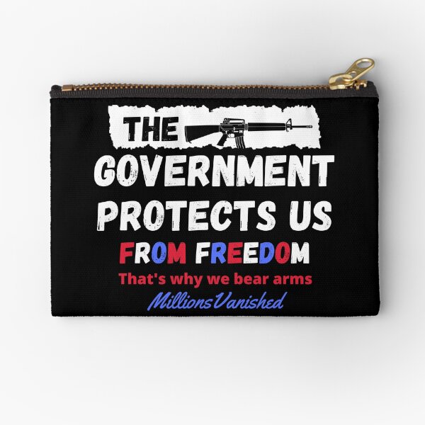 Freedom 4 - Christian Zipper Pouch