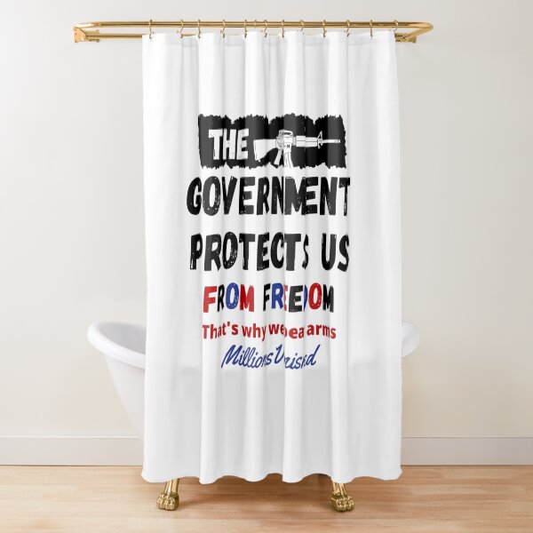 Freedom 4 - Christian Shower Curtain