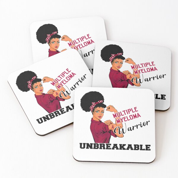 Item preview, Multiple Myeloma Warrior Unbreakable African American Women designed and sold by Kelly993.