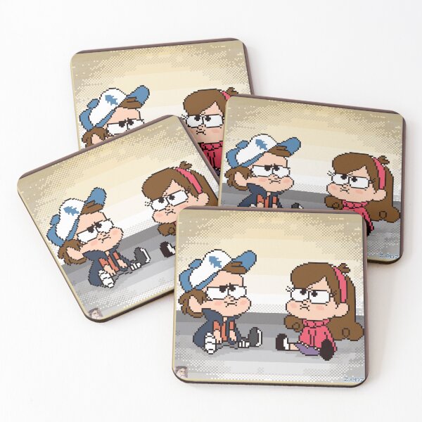 Item preview, Mabel & Dipper px designed and sold by Smol-1.