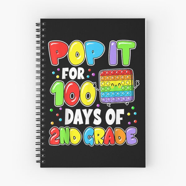 Item preview, 100th Day Of School Pop It 100 Days Of 2nd Grade Fidget Toy  designed and sold by bessiey23.