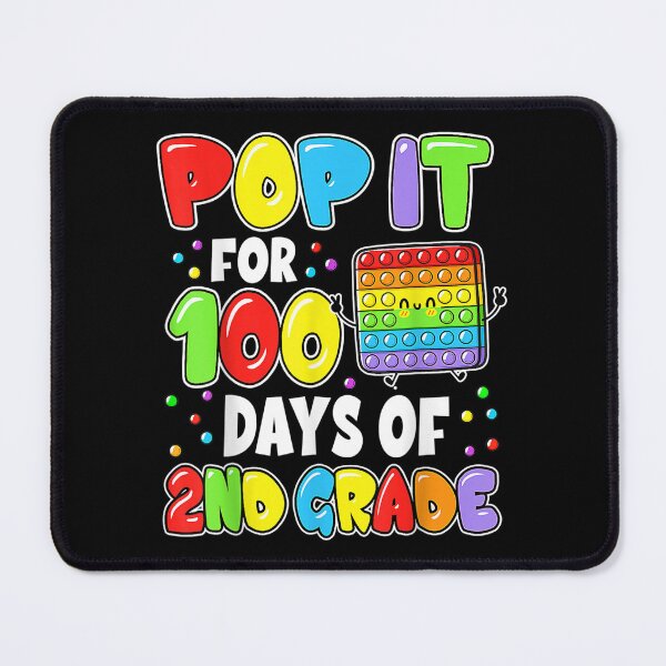 Item preview, 100th Day Of School Pop It 100 Days Of 2nd Grade Fidget Toy  designed and sold by bessiey23.