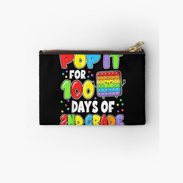 Item preview, 100th Day Of School Pop It 100 Days Of 2nd Grade Fidget Toy  designed and sold by bessiey23.