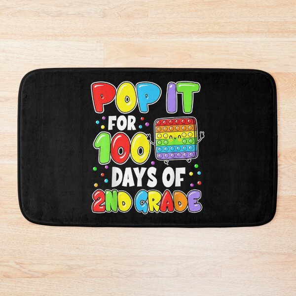 Item preview, 100th Day Of School Pop It 100 Days Of 2nd Grade Fidget Toy  designed and sold by bessiey23.