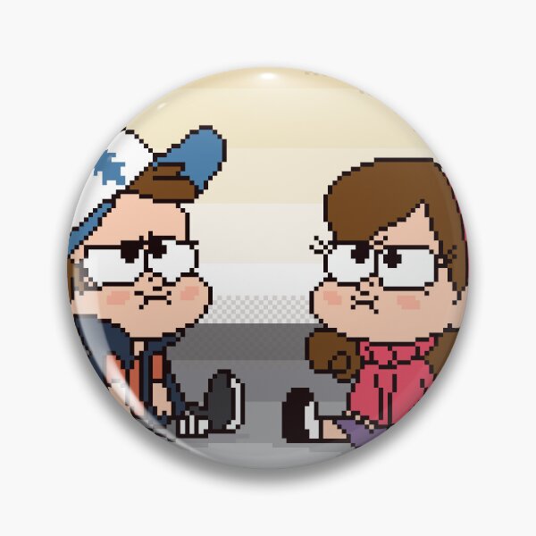 Item preview, Mabel & Dipper px designed and sold by Smol-1.