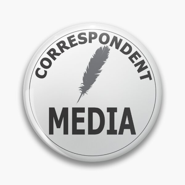 Item preview, Correspondent Journalist Media Reporter designed and sold by Relics Of The Day.