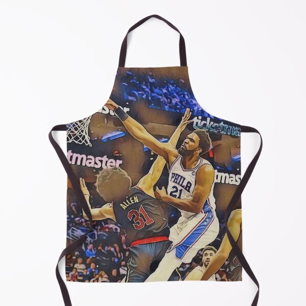Item preview, Jeol Embiid posterizing Jarrett Allen designed and sold by Quadghouls.