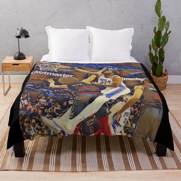 Item preview, Jeol Embiid posterizing Jarrett Allen designed and sold by Quadghouls.