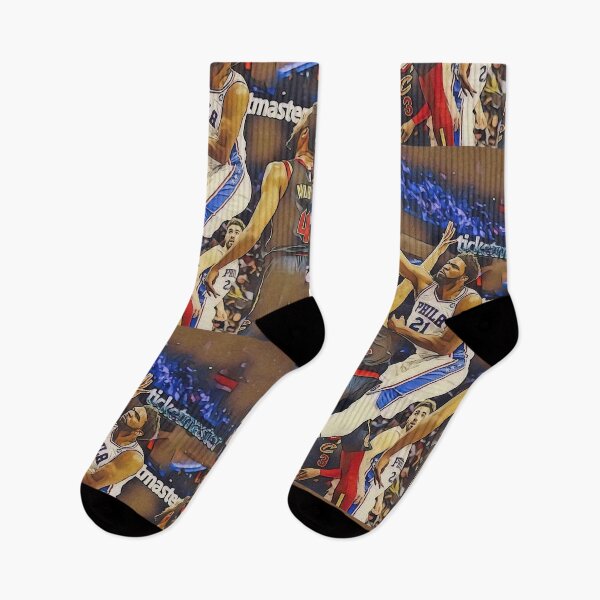 Item preview, Jeol Embiid posterizing Jarrett Allen designed and sold by Quadghouls.