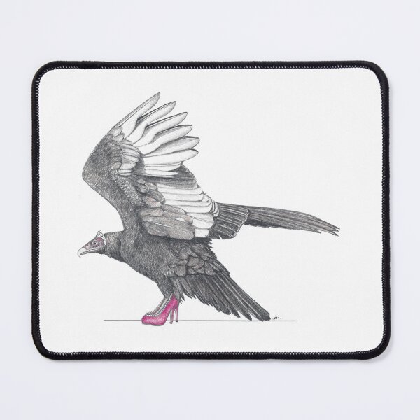 Item preview, Turkey Vulture in Princess Shoes designed and sold by JimsBirds.