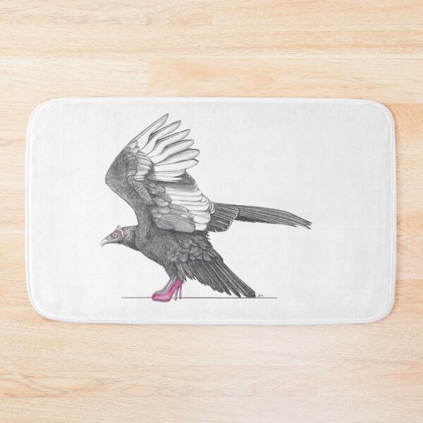 Item preview, Turkey Vulture in Princess Shoes designed and sold by JimsBirds.