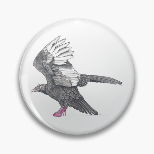 Item preview, Turkey Vulture in Princess Shoes designed and sold by JimsBirds.