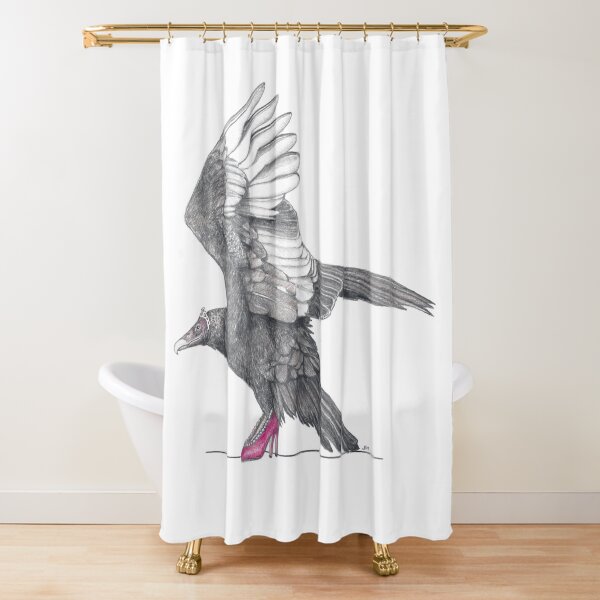 Item preview, Turkey Vulture in Princess Shoes designed and sold by JimsBirds.