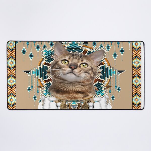 Artikelvorschau, Bengalkatze - Indianer-Traumfänger entworfen und verkauft von MobertsonArt.