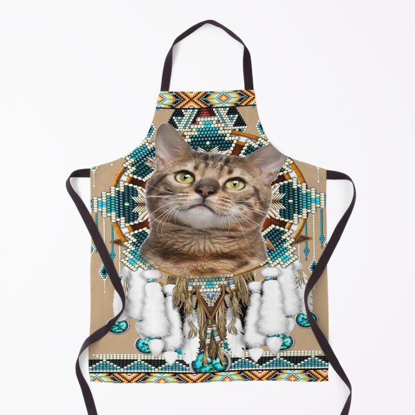 Artikelvorschau, Bengalkatze - Indianer-Traumfänger entworfen und verkauft von MobertsonArt.