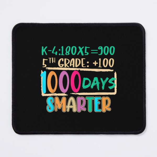 Item preview, 1000 Days Smater Math Teacher Appreciation Gift designed and sold by cysandy.