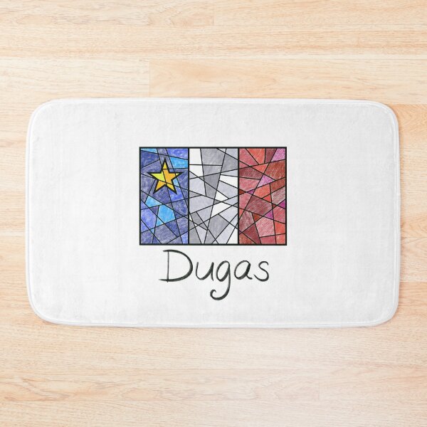 Item preview, Acadian Flag pastel mosaic Dugas - Drapeau acadien mosaïque pastel vitrail Dugas designed and sold by ColoursOfFrance.