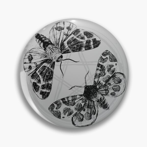Item preview, Grungy Moth Pentagram designed and sold by Harrostyle.