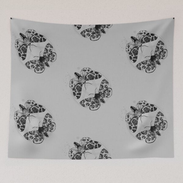 Item preview, Grungy Moth Pentagram designed and sold by Harrostyle.