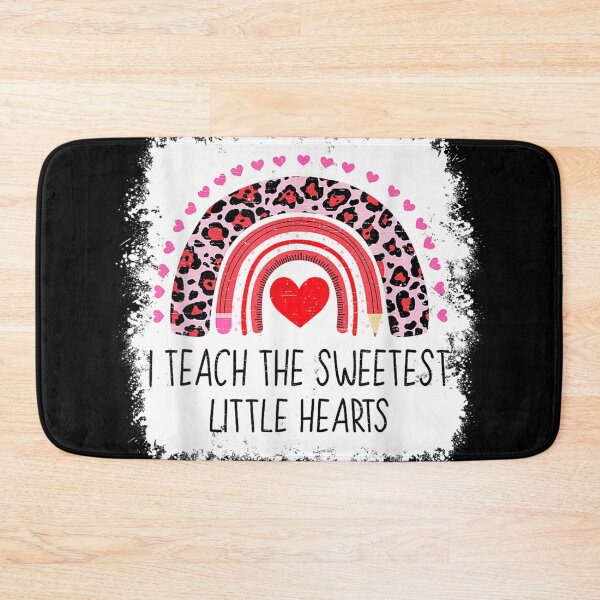 Item preview, Rainbow Bleached I Teach The Sweetest Hearts Women Teacher  designed and sold by cysandy.