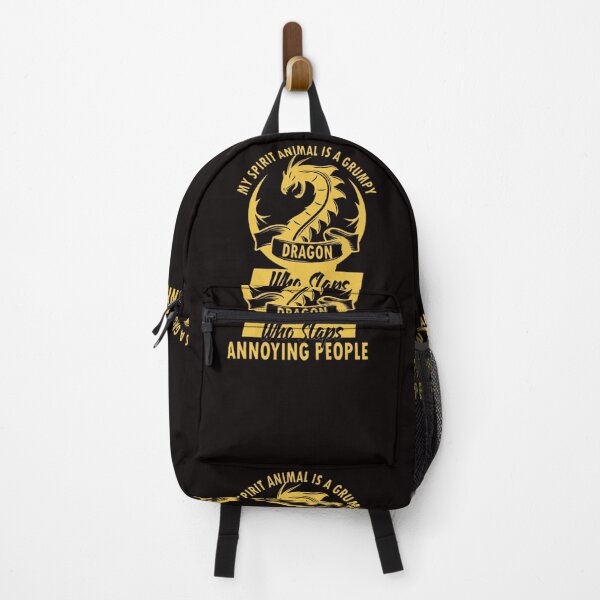 Item preview, My Spirit animal is a Grumpy Dragon who slaps annoying people T-shirt  designed and sold by Zarki19.