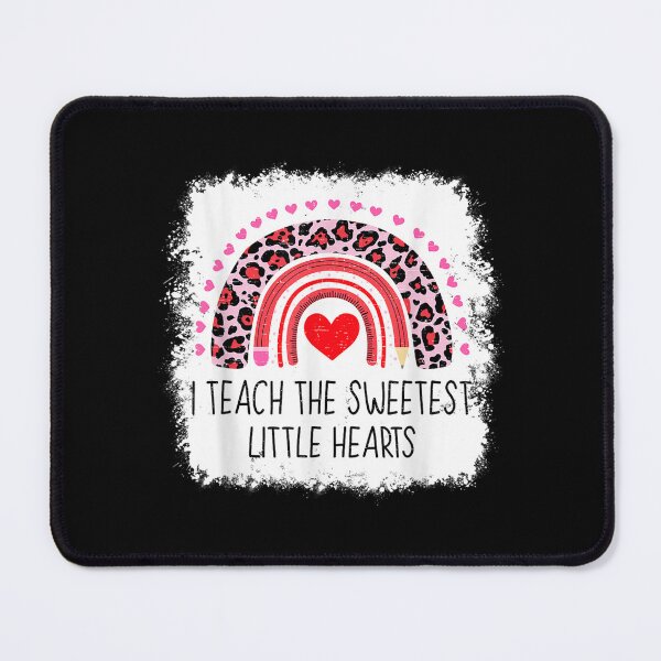 Item preview, Rainbow Bleached I Teach The Sweetest Hearts Women Teacher  designed and sold by cysandy.