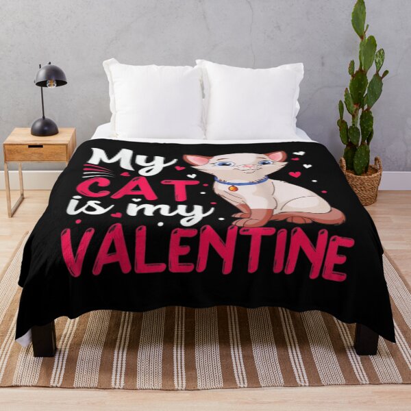Item preview, My Cat Is My Valentine Cat Lover Gift designed and sold by cysandy.