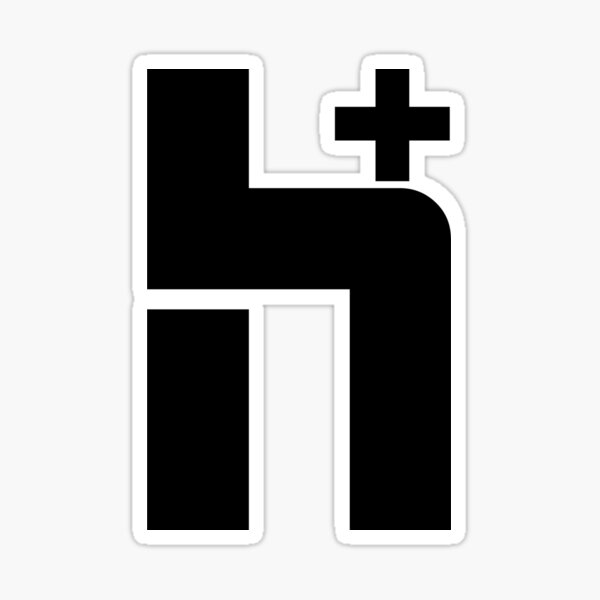 H+ Logo Large Sticker