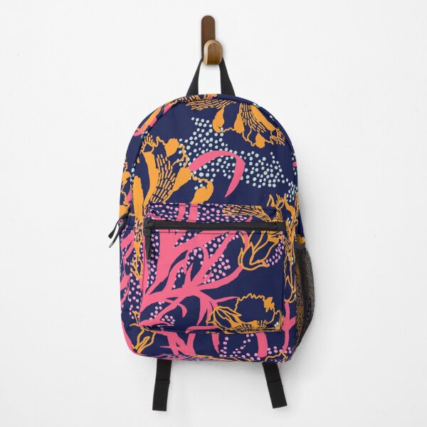 Item preview, Yellow and Navy Tropical Carnation designed and sold by Carolina Diaz.