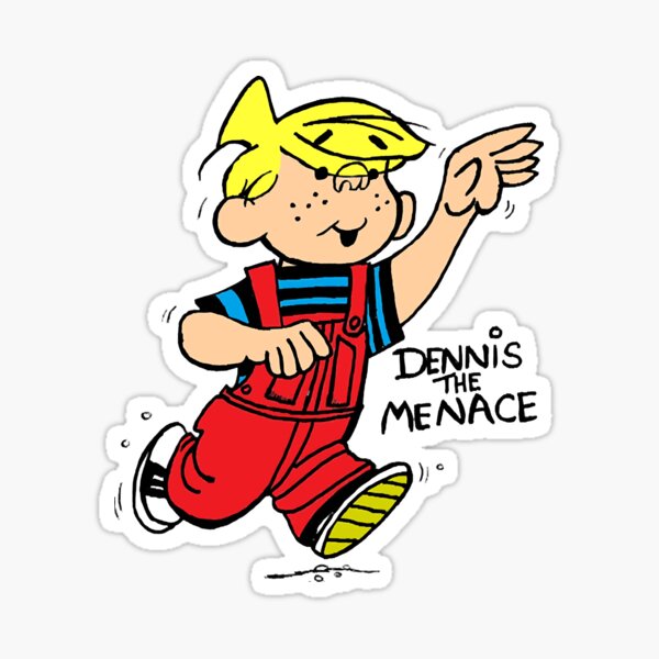 dennis the menace  Sticker