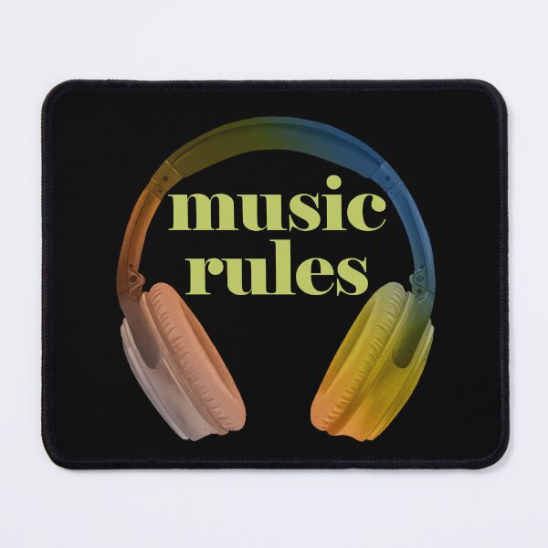 Item preview, Music Rules designed and sold by alienfolklore.