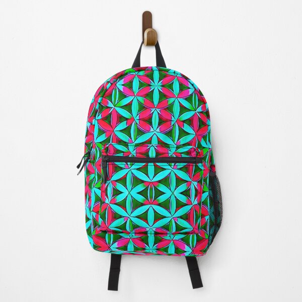 Item preview, Teal and Magenta Flower of Life Sacred Geometry Patterm designed and sold by shantilovesart.