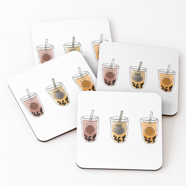 Item preview, cat drinking boba milk designed and sold by Lv28021.