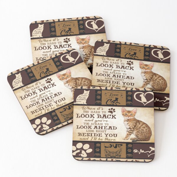 Item preview, BENGAT CAT WHEN IT'S TOO HARD TO LOOK BACK designed and sold by VickyCloset.