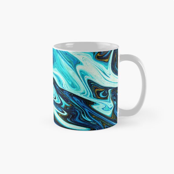 Item preview, Abstract Liquid - Blues designed and sold by murkyswamp.