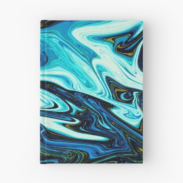 Item preview, Abstract Liquid - Blues designed and sold by murkyswamp.