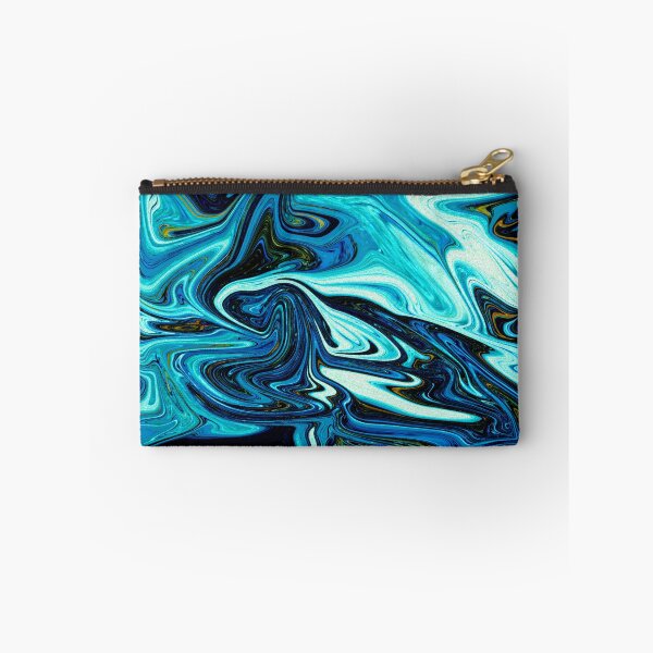 Item preview, Abstract Liquid - Blues designed and sold by murkyswamp.