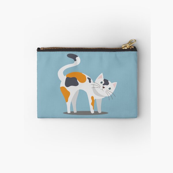 Item preview, cat stretching designed and sold by BuonArt.