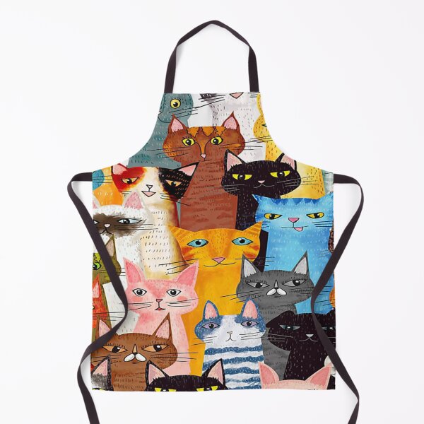 Item preview, Multicolored Cat Art designed and sold by VickyCloset.